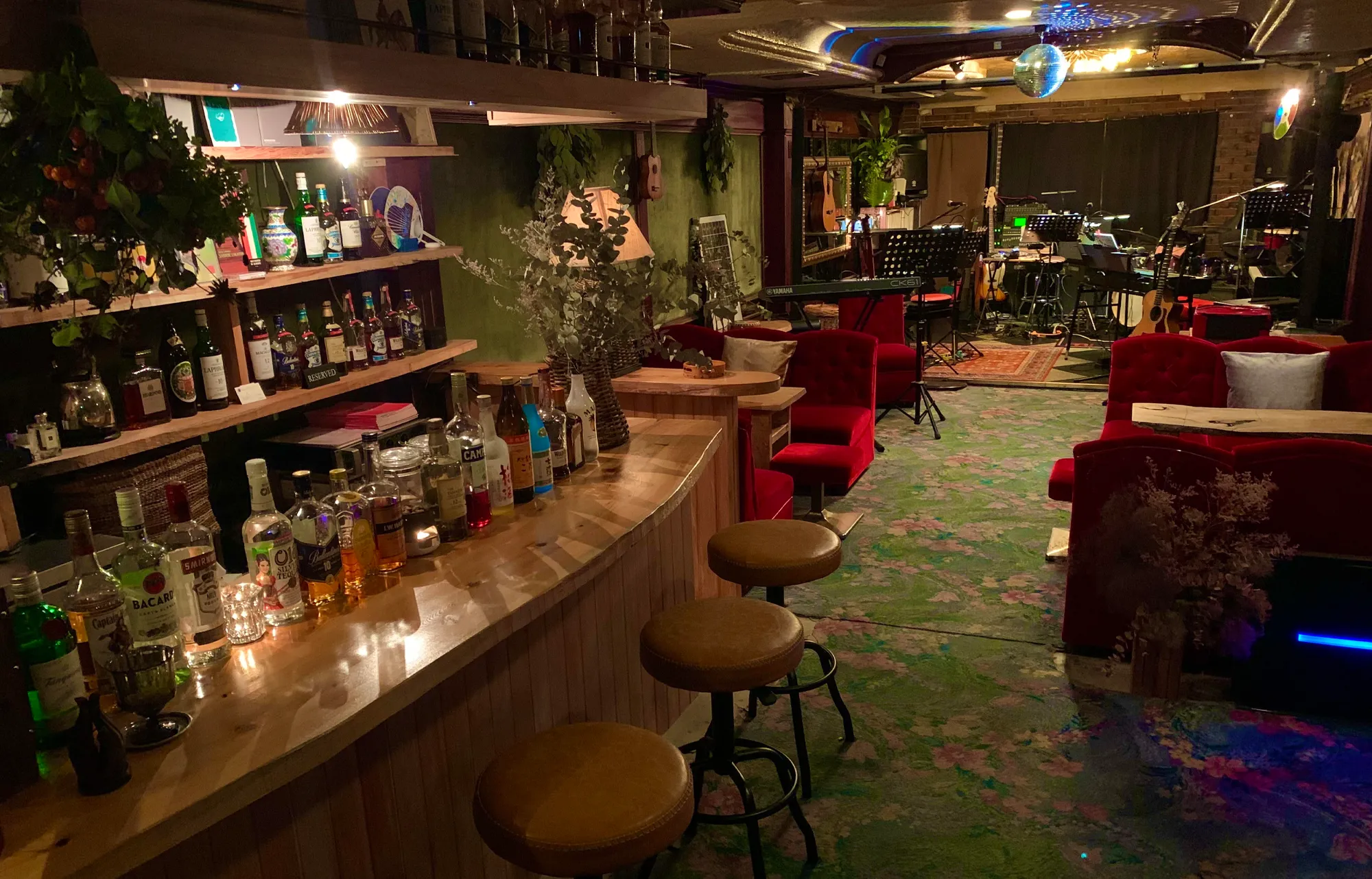 Sing with a liveband